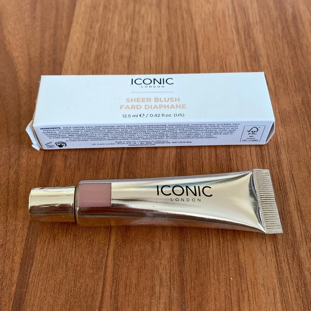 ❤️ Iconic London Cosmetics Sheer Blush Limited Edition NWT